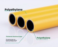 Tuberías Redondas Aisladas PEX de Alta Presión MG para Suministro de Agua Industrial, 16-32 mm, 100 m de Longitud, Certificación ISO9001 WARS, Modelo A001