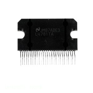 ซื้อชิ้นส่วนอิเล็กทรอนิกส์ LM4781TA ทางออนไลน์ /nopb เพื่อ220ชิป Lead 27แบบได้รับอนุญาตจากตัวแทนจำหน่าย - Product Image 1