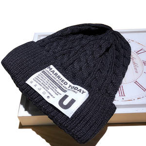 Alta calidad 100% acrílico de punto barato de gorros de invierno sombreros - Product Image 1