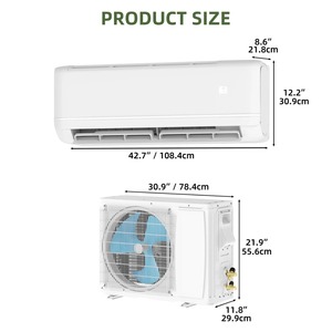 YITAHOME Mini Split de 24000 BTU, Aire Acondicionado con Bomba de Calor de 220V, Enfriamiento y Calefacción de Frecuencia Variable para Uso Doméstico y Comercial - Product Image 4