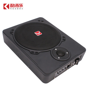 Subwoofer de voiture Kuailvle de 10 pouces avec tweeter, sortie audio mono, boîtier en alliage d'aluminium - Product Image 1