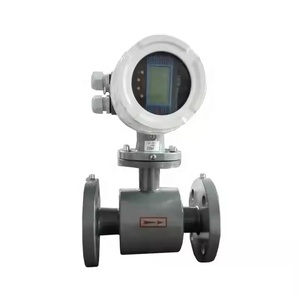 Medidor químico de flujo electromagnético de salida 4-20ma medidor de flujo de agua magnético <span class=keywords><strong>digital</strong></span> - Product Image 4