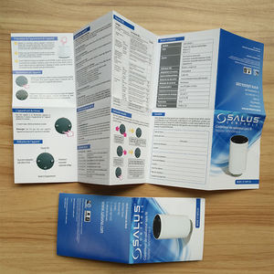 Folletos de papel artístico personalizados más vendidos, carteles de colores, folletos impresos en offset, estilos de formas personalizadas resistentes a la intemperie - Product Image 5