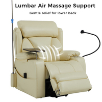 CJSmart Dual OKIN Motors Chaise élévatrice inclinable avec support de poteau de perfusion Idéal pour une utilisation médicale ou de soins