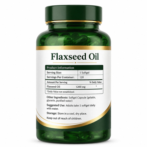 Suplementos de Salud de Marca Privada Personalizados, Aceite de Linaza Prensado en Frío, Cápsulas de Gel Suave con Antioxidantes y Refuerzo Inmunológico - Product Image 6