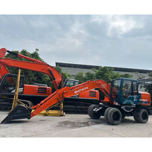 Excavadora de Ruedas, Excavadora de Ruedas Usada Hitachi Ex100WD, Excavadora de Ruedas Hitachi ex100wd ex160wd - Product Image 1