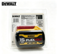 Batterie au lithium DEWALT DCB615 FLEXVOLT 15Ah 20V/60V MAX 300Wh, batterie haute capacité pour outils électriques, indicateur de charge LED