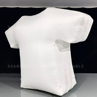 Réplicas de camisetas inflables gigantes, camisetas inflables con globos, réplicas de ropa inflables para publicidad de marca