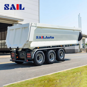 Sinotruk HOWO รถดัมพ์12ล้อ40ตันรถดัมพ์เหล็กรถกึ่งพ่วง10ใหม่แล่นเรือบรรทุกดีเซล - Product Image 6