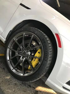 KIT DE PINZAS DE FRENO TEI 355x32mm Rotor Kit grande de freno delantero para VW <span class=keywords><strong>GOLF</strong></span> <span class=keywords><strong>7</strong></span> <span class=keywords><strong>GOLF</strong></span> VII MK7 <span class=keywords><strong>GOLF</strong></span> R 2012-2021 - Product Image 4