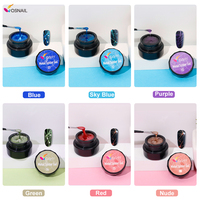 QS NAIL Marque Propre Vernis Gel Poly UV LED à Effet Métallique 5g/15g/30g/40g/50g Options de Poids Incluant Gel Métallique Spider Gel Extension de Gel