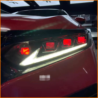 XCAT pour Accord 10e/10,5e génération 2018-2022, style Lexus ES, phare à LED séquentiel à quatre lentilles avec œil de démon rouge, 12V 6500LM