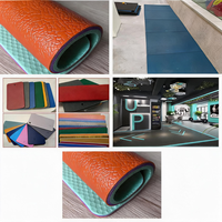 Revêtement de sol en PU silicone JRACE écologique résistant aux UV, épaisseur 3 mm, pour terrains multisports extérieurs