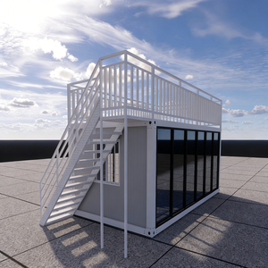 20 ft Luxury Expandable Container <strong>House</strong> Prefabricated Portable Modular Steel Cabin Sandwich Panel Home Prefabricated Container - Product Image 5