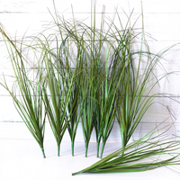 Rangkaian Rumput Reed Buatan Shangchu, Tanaman Hias Rumput Gandum, Rumput Bawang, Batang Hijau untuk Dekorasi Rumah, Tanaman Rumput Tinggi