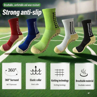 Chaussettes de football en gros pour entreprises : Chaussettes de football personnalisées avec grip