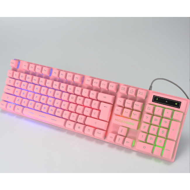 Clavier simple rose G103