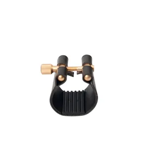 Abrazadera y Tapa de Plástico <span class=keywords><strong>para</strong></span> Boquilla de Saxofón Soprano, Alto y Tenor - Accesorios <span class=keywords><strong>para</strong></span> Instrumentos de Viento Madera - Product Image 2