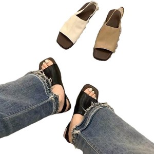 Sandalias Romanas de Primavera para Mujer JR Cross-Border Tallas Grandes 35-45, Estilo Coreano Retro de Moda para Exteriores con Suela Plana, Combinables con Todo, Colección 2025 - Product Image 5