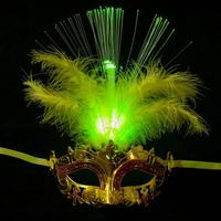 Masque de fête en plumes rouge amusant pour déguisement, cosplay, carnaval vénitien, Mardi Gras, mascarade, accessoires de fête d'Halloween