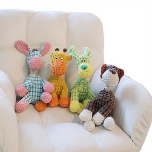 C054 Productos para Mascotas, Accesorios para Perros y Gatos, Juguetes Interactivos de Movimiento para Limpiar los Dientes, Juguetes de Peluche con Cuerda de Algodón de Alta Calidad, Juguetes Chirriantes de Dibujos Animados - Product Image 4