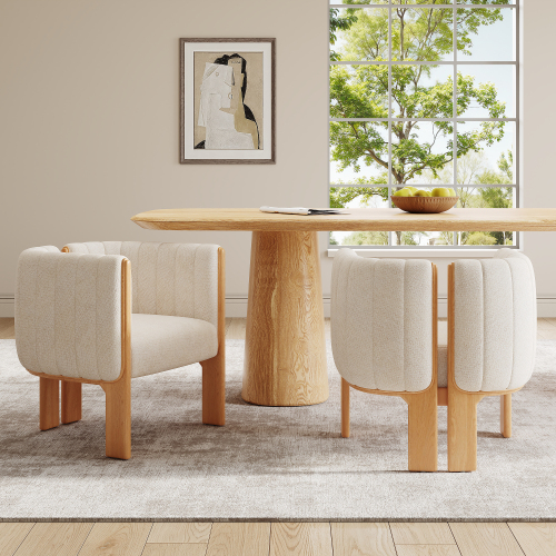 Beige Fabric