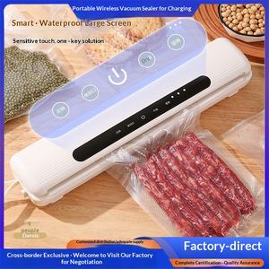 Nouvelle machine de scellage multifonctionnelle étanche à écran tactile, rechargeable par USB, pour bureau et maison, avec poignée portable et cordon de transport - Product Image 4