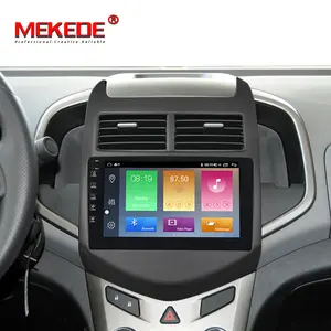 จัดส่งฟรี Mekede Android 10 8Core IPS DSP 2.5D วิทยุ DVD Player สำหรับ Chevrolet Aveo/Sonic 2011 2012 2013 4 + 64GB สเตอริโอ