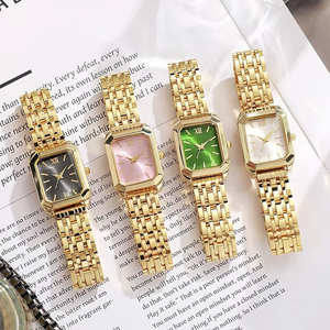 Nuevo Reloj Cuadrado Retro para Mujer, Cristal de Zafiro, Correa Acrílica, Reloj de Cuarzo, Estilo Vintage, Simple, Ligero y de Lujo, para Estudiantes, 37 mm - Product Image 2