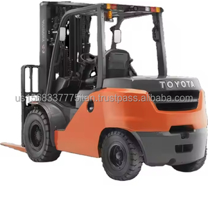 <b>Used</b> for Forklift 30 Diesel Engine 1 Ton 4X4 Drive Standing Operation Powered <b>Pallet</b> Truck - Product Image 1