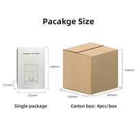 4L blanc ce rohs marque privée multifonctionnel wifi télécommande intelligente mangeoire pour animaux de compagnie automatique