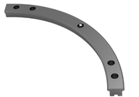 Bloc de guidage linéaire ARC en acier traité thermiquement de haute qualité YDR12A1UU+60/100R YIDI HIWIN pour système automatique de machine CNC