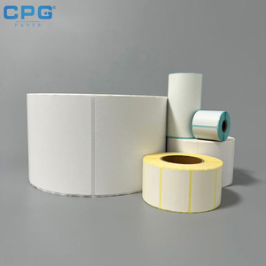 Factory Price 4x6 100x150mm Strong Adhesive Direct Thermal Label <b>Logistics</b> Parcel Identification Waybill Address Sticker - Product Image 1