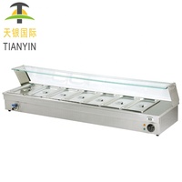 Mini chauffe-aliments électrique en acier inoxydable, équipement de restauration des aliments, accessoire de salle de bains,