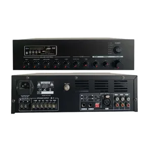 120W mixer amplifier with MP3/FM/SD/Bluetooth and ECHO function