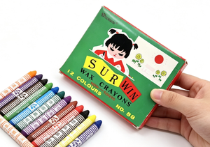 Hot Selling in Nigeria Surwin Eco-Friendly Plastic Crayons for Creative Kids' Safe Non-Toxic Art Adventures School & <b>Office</b> Use - Product Image 5