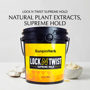 Gel Fixant Bio OEM Lock N Twist Tenue Forte Sans Résidu pour Dreadlocks Tresses Cheveux Bouclés Fournisseur Marque Privée Usine Vente en Gros - Product Image 6