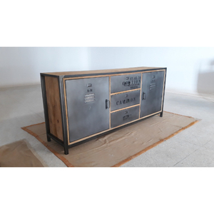 Meuble bar moderne en bois massif, best-seller, pour salon, rangement en bois moderne de haute qualité, meuble best-seller - Product Image 2