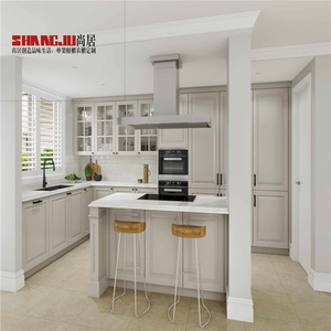 Style américain Blanc Haute Brillance Armoires De Cuisine Avec Cuisine Articles <span class=keywords><strong>Rick</strong></span> Owens - Product Image 5