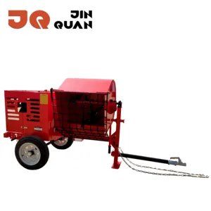 2023 NEW JQ China 200L 260L ATV motor elétrico areia argamassa cimento portátil pequena gasolina misturador concreto máquina