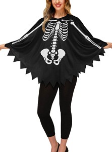 Costume da Festa in Stile Europeo con Cosplay da Strega Fantasma Femminile, con Abito da Elfo in Bianco, per Halloween - Product Image 4