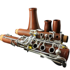 Clarinetto <span class=keywords><strong>in</strong></span> Legno di Sequoia <span class=keywords><strong>in</strong></span> Si Bemolle MCL-100 con 17 Chiavi - Product Image 3