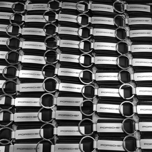 Manufacturer Wholesale Promotional Blank Carabiner <b>Leather</b> <b>Keychain</b> Silk Screen Printing Eco-Friendly Custom Logo Custom <b>Leather</b> - Product Image 6