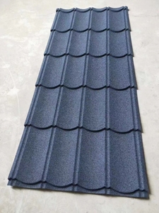La nouvelle pierre de la conception 8 vagues a enduit des tuiles de <span class=keywords><strong>toiture</strong></span> en métal/<span class=keywords><strong>toiture</strong></span> synthétique d'<span class=keywords><strong>ardoise</strong></span> de fournisseur de Guangzhou - Product Image 6