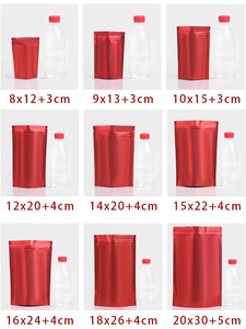 Stand up Pouch with Zipper Top VMPET Material Food Packaging for Jelly Customizable Security Feature - Product Image 5