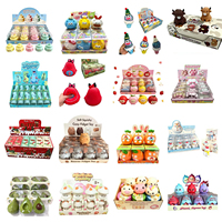 100 Styles de Jouets Squishy Croustillants à Succès Sonore ASMR, Jouet Anti-Stress à Presser, Briques Artisanales en Beurre, Cacahuète, Savon, Fromage