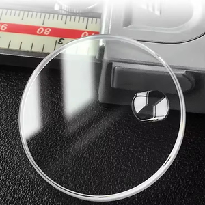 Lente de cristal orgánico con forma de olla acrílica para piezas de relojes RLX 15000 15053 1675 16014 1803 16014 1803 1601 cristales compatibles con Rlx - Product Image 6