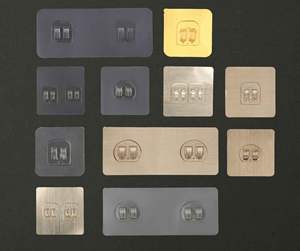 Transparent PP <b>Plastic</b> Self-adhesive Seamless Eco-Friendly Multifunction Customized Size Wall Mounted <b>Hook</b> for Household Tools - Product Image 4