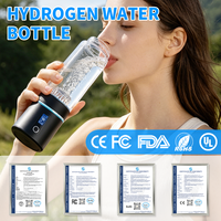 Botella Generadora de Agua Hidrogenada Portátil 2026 con Diseño de Doble Cámara y Separación, Libre de BPA, la Mejor Botella de Agua Hidrogenada