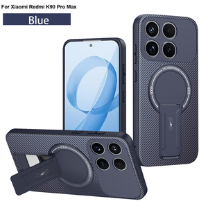 Funda para Teléfono con Textura de Fibra de Carbono Lichicase para <span class=keywords><strong>Xiaomi</strong></span> 17T 17T <span class=keywords><strong>Pro</strong></span>, Soporte Invisible, Cubierta Trasera Magnética para Móvil - Product Image 4